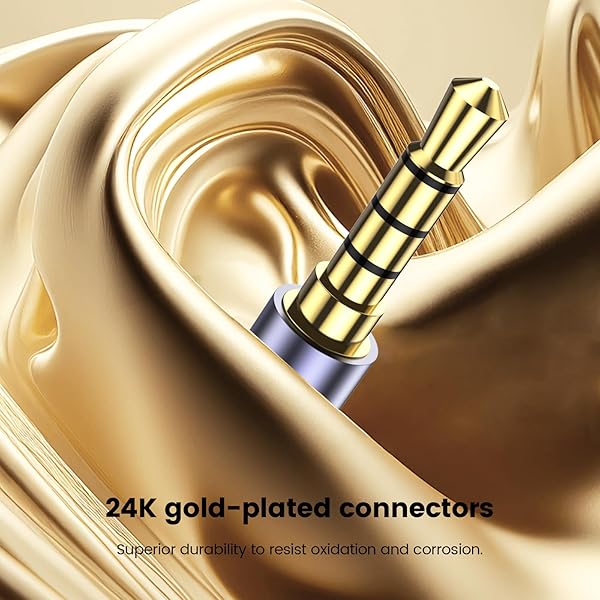 MOSWAG MOSWAG 3.5mm Audio Cable 6.6FT Male to Male Stereo Aux Cord for Headphones PS4 Smartphone Tablets PC Laptop and More - View 5 of 7