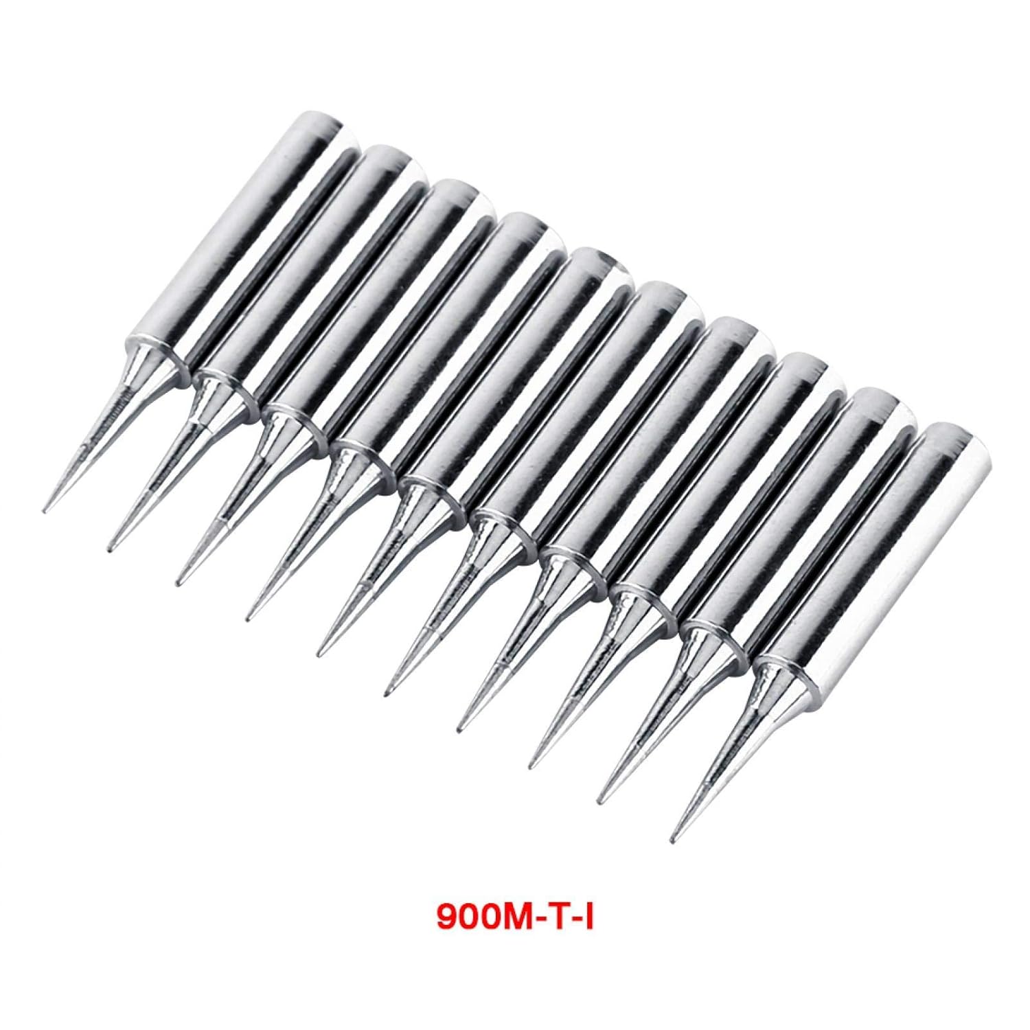 Eujgoov 10Pcs Soldering Tips, Mechanic Soldering Iron Tips Replaceable Micro Soldering Iron Tips, 900M-T-I Detail Soldering Tips for k601 - View 2 of 8