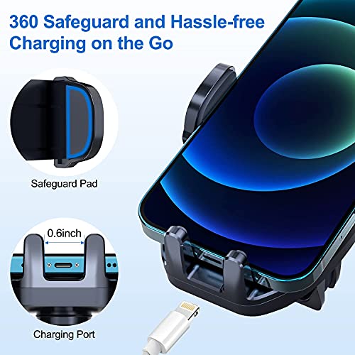 vanva Vanva Military Grade Protection Universal Air Vent Car Mount for Big Phones and Thick Cases Compatible with All Apple iPhones - View 7 of 7