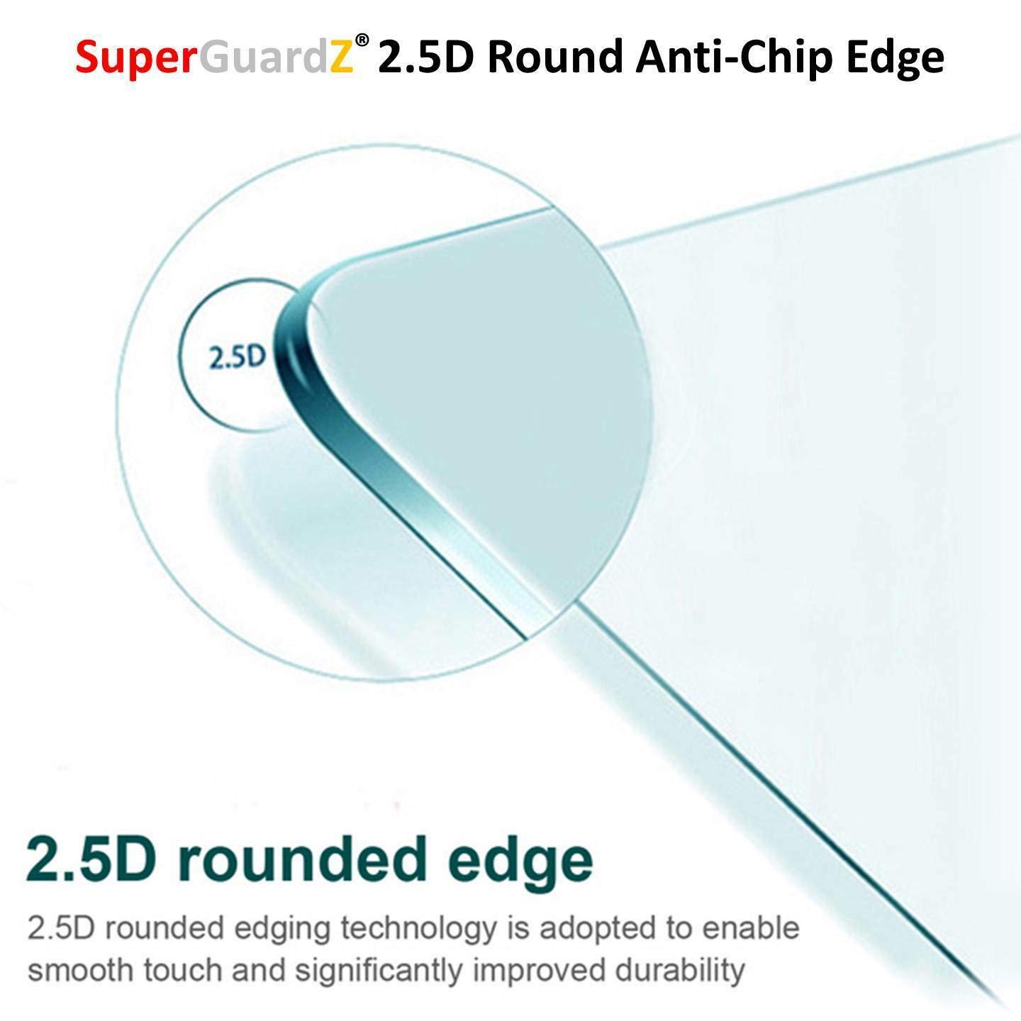 SuperGuardZ for Motorola Moto G Stylus (2021) [NOT for Moto G Stylus (2020)] Screen Protector Anti Blue Light Tempered Glass [Eye Protection], SuperGuardZ, 9H, - View 4 of 9