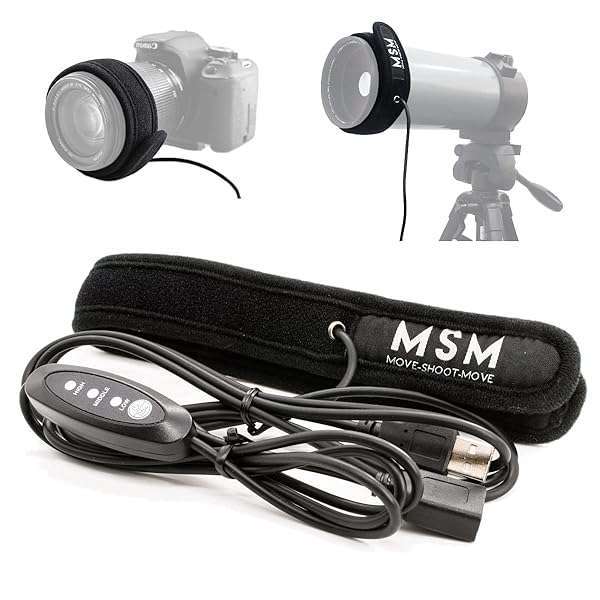 MOVE SHOOT MOVE Lens Warmer with Cold Flexible Cable Down to -25?, 350mm Dew Heater Strip Prevents Lens from Dew, Fog and Condensation for Astrophotography, Lens Heater Compatible w/ Telescope and Camera in 4.26" - View 2 of 9