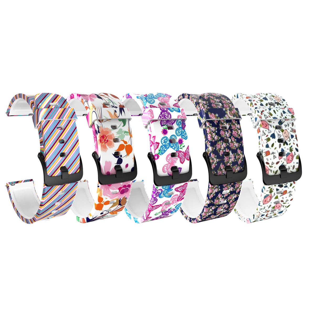 Chofit Silicone Bands Compatible with Bark Smart Watch Band for K-i-ds Replacement Strap Waterproof Adjustable Quick Release Sport Wristband