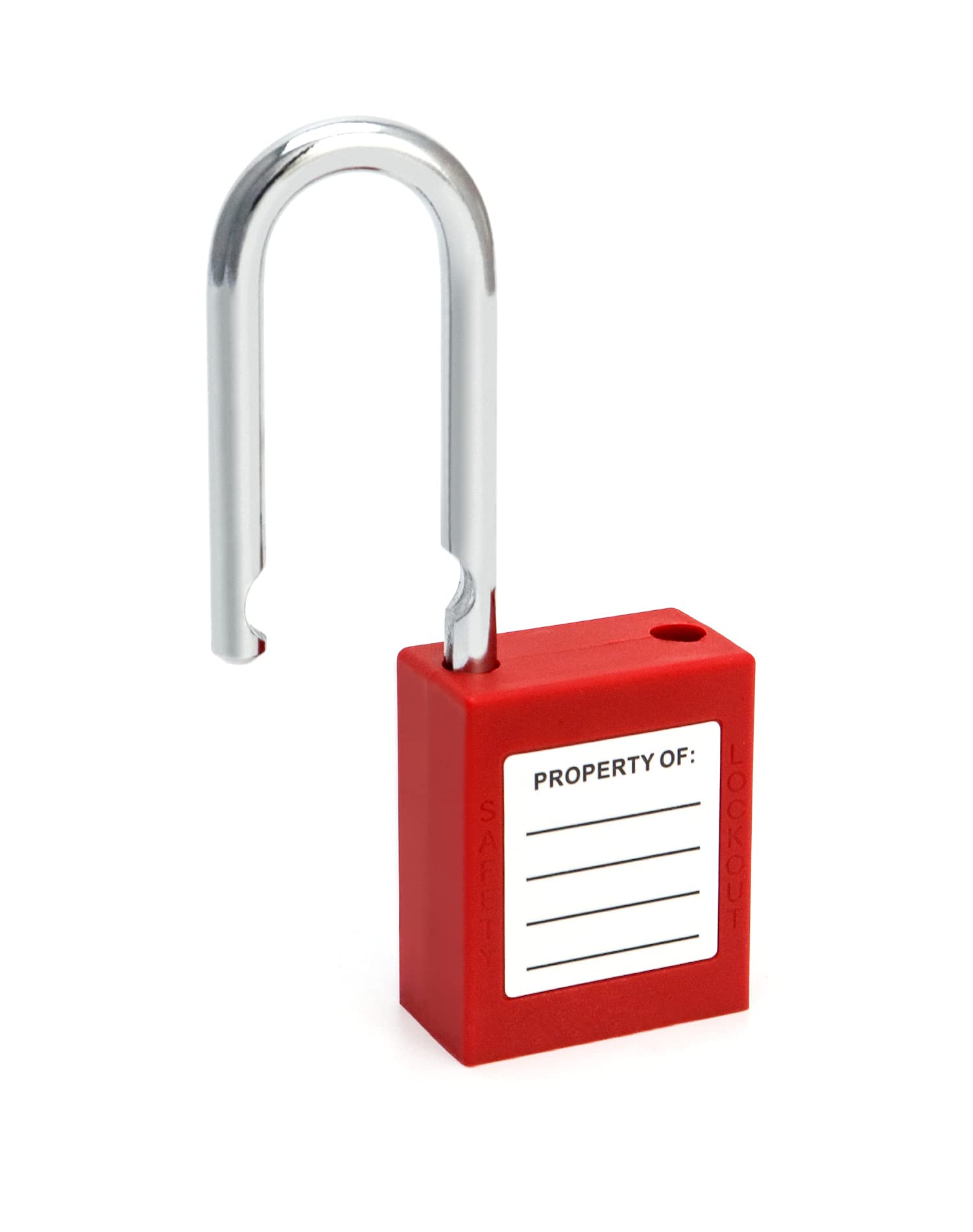 QWORK QWORK Lockout Tagout Locks, Safety Padlock, 5 Padlocks with 10 Keys, for Lock Out Tag Out Stations and Devices Red - View 8 of 8