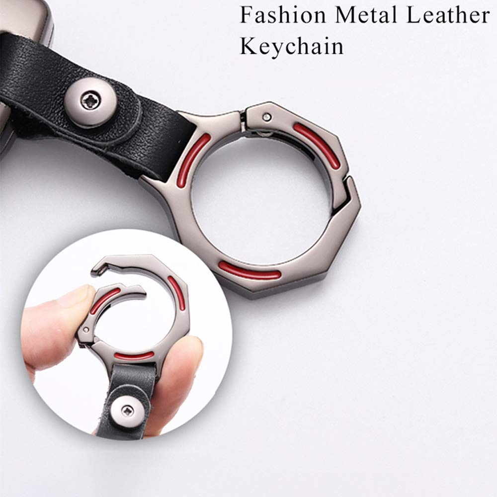 SANRILY SANRILY 1Pcs 2 3 4 5 Buttons Metal Key Fob Cover Case for Nissan Altima Murano Rogue Keyless Remote Keychain Holder Key Protector for Infiniti QX60 - View 3 of 9