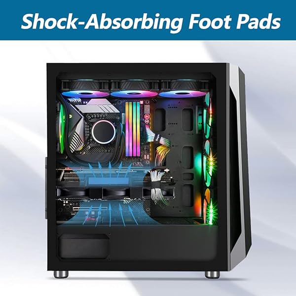 SCCCF SCCCF 3x90mm 92mm Graphic Card Fans 11 Inch Length Graphics Card Cooler for Desktop and Laptop - View 2 of 7