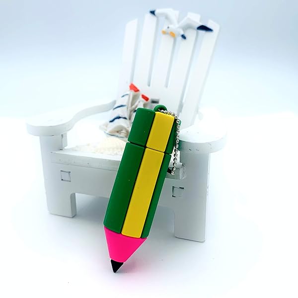 Mall of Style Mall of Style 16GB USB Flash Drive for Students Fun Green and Yellow Thumb Drive Back to School Cool Pen Drive for Young Adults - View 4 of 6