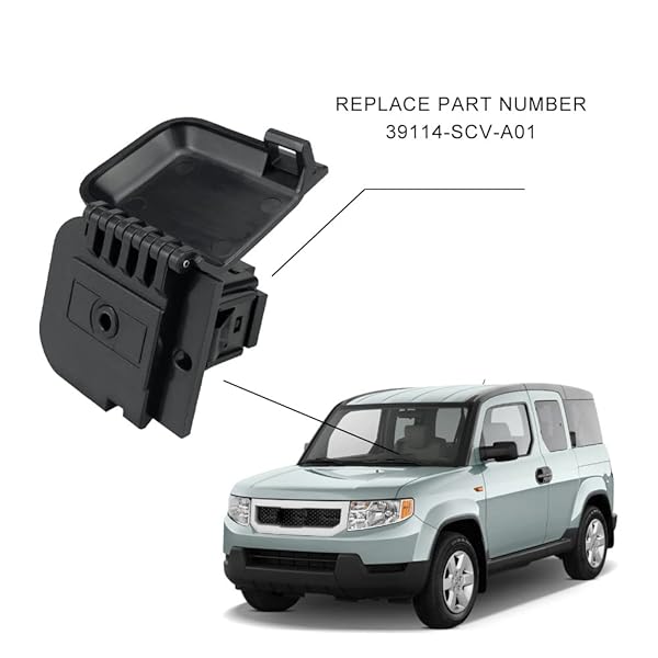 PANNUOSCS PANNUOSCS Aux Port Replacement for 2003-2011 Honda Element - Compatible Aux Input Adapter 39114-SCV-A01 - View 8 of 9