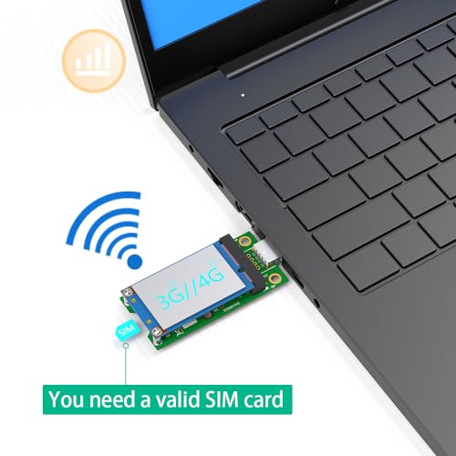 BQZYX+ Mini PCI-E to USB Adapter with SIM Card Slot for WWAN LTE Module Fast Data Transfer - View 7 of 8