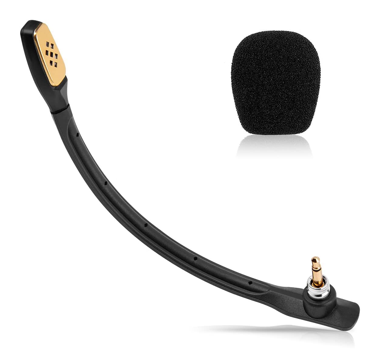 Smays Smays Mic Replacement for Astro A40 A40 TR Gaming Headset, Detachable Noise-Cancelling Boom Microphone Piece with Foam Cover