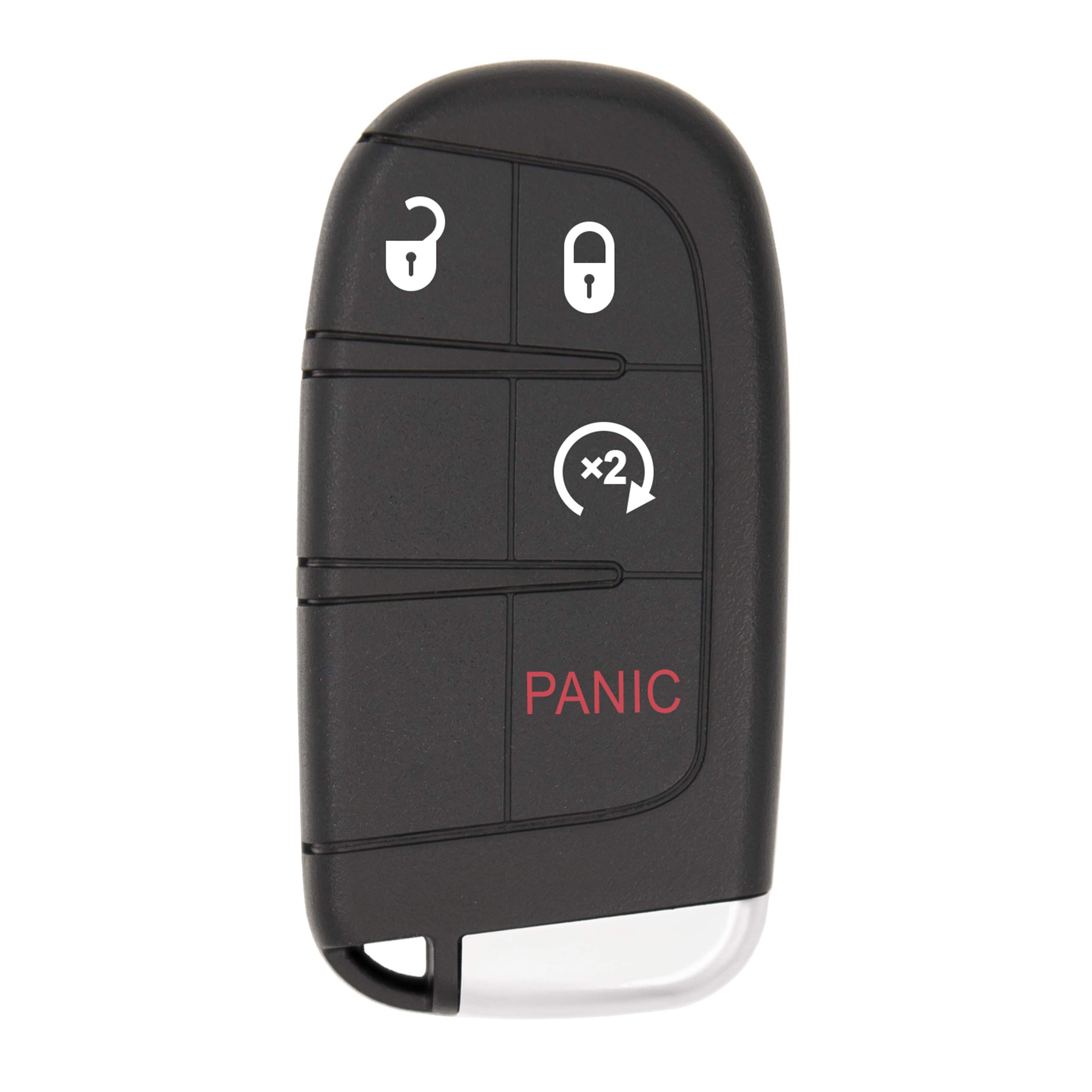 Keyless2Go Keyless2Go Replacement for 4 Button Proximity Smart Key for Jeep Renegade M3N-40821302 735636994