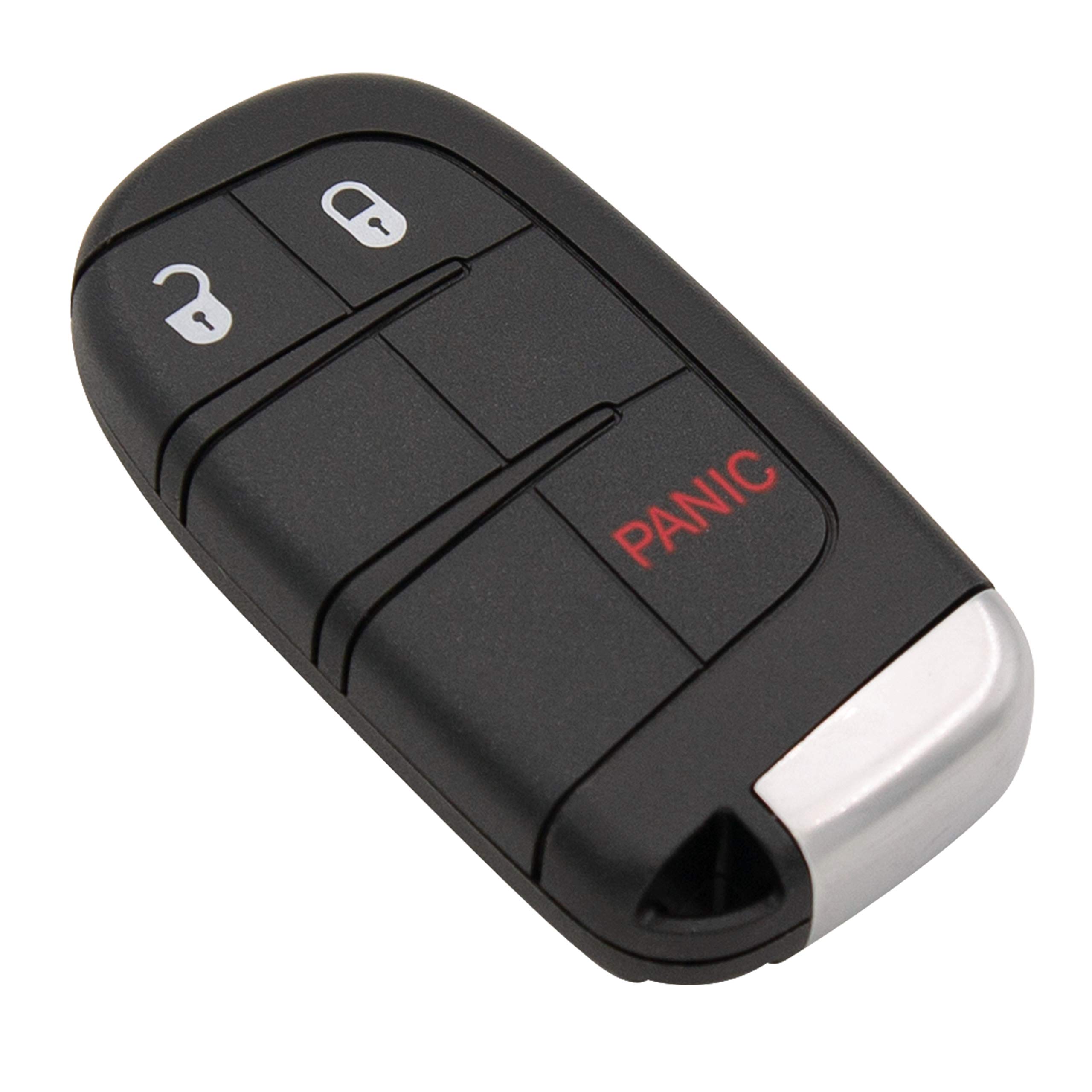 Keyless2Go Keyless2Go Replacement for 3 Button Proximity Smart Key for Jeep Renegade M3N-40821302 735657526 - View 2 of 6
