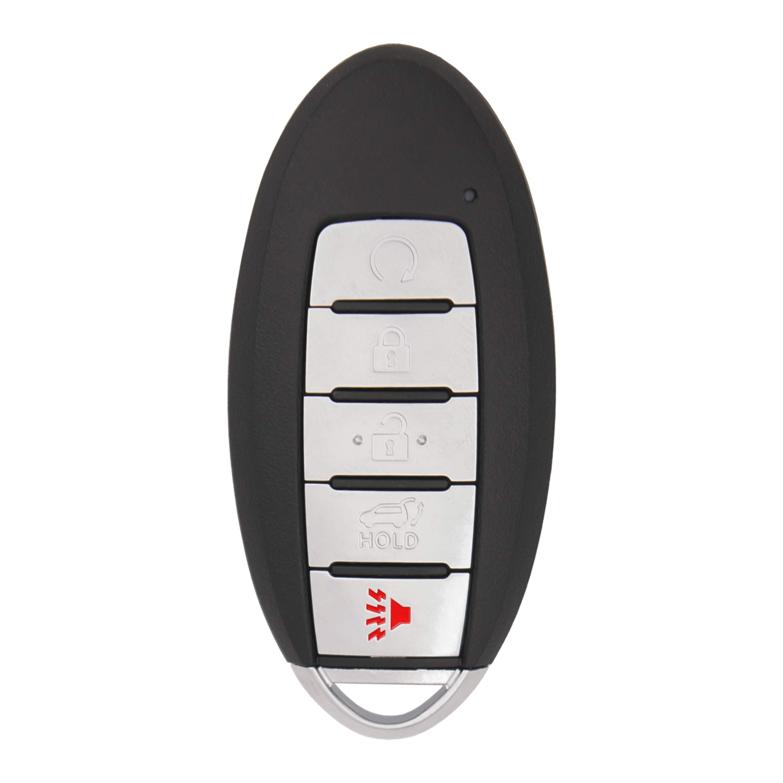 Keyless2Go Replacement for 5 Button Proximity Smart Key for Nissan KR5TXN7 285E3-9UF7A