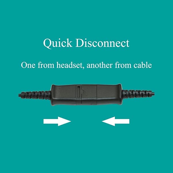 daily headset Daily Headset QD USB Phone Headset Adapter Cable for Plantronics with Quick Connect Volume and Mic Controls - View 7 of 8