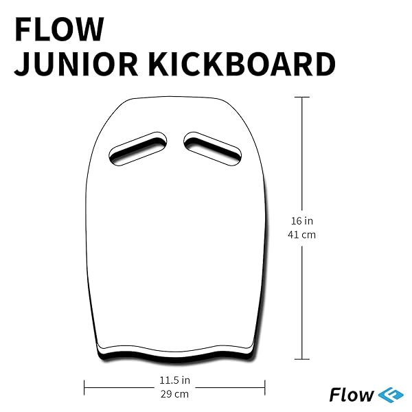 Flow Swim Gear Flow Swimming Kickboard Youth Swim Training Board for Kids Pink - View 3 of 3