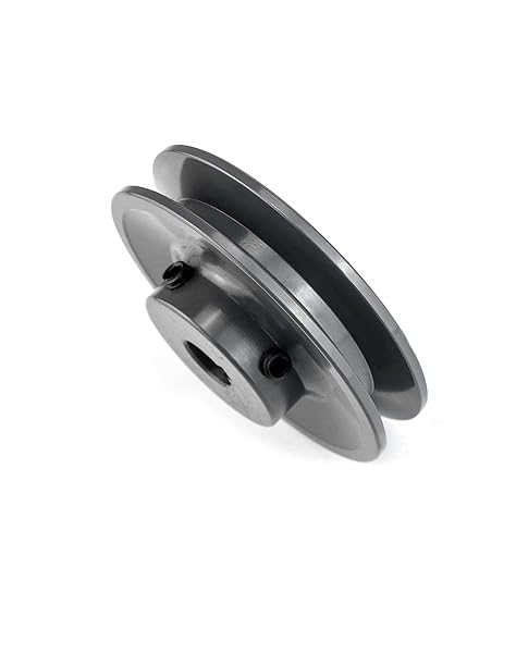 QWORK QWORK AK3958 Single Groove Web Sheaves 375 Inch OD 58 Inch Bore V Belt Sheave A Belt Section Cast Iron for V Belt - View 6 of 6