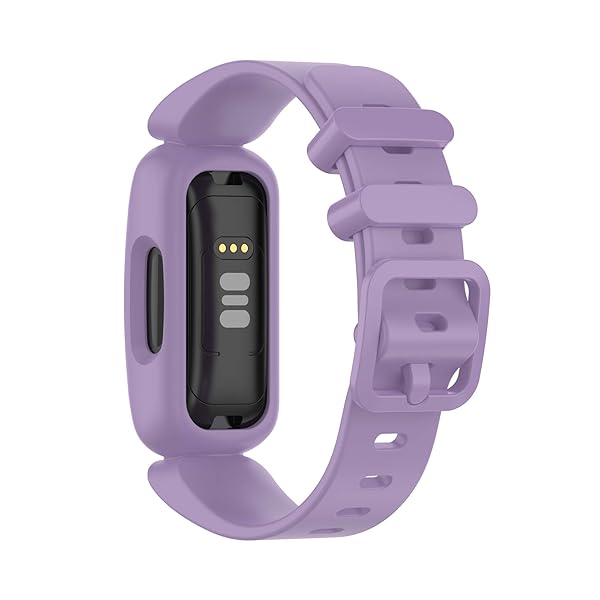 E ECSEM Colorful Silicone Bands for Fitbit Ace 3 Kids Watch Strap Replacement Wristbands for Boys and Girls - View 4 of 8