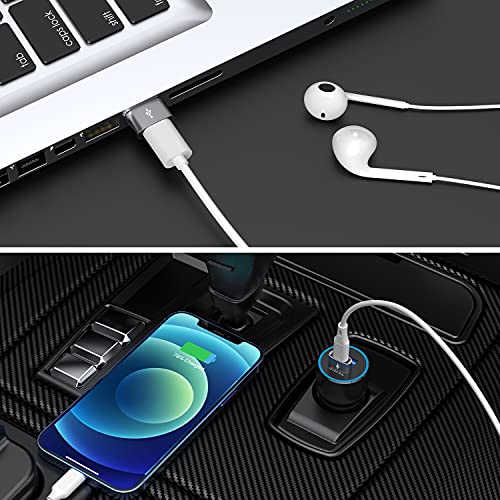 JXMOX USB C Female to USB Male Adapter 4-Pack JXMOX Type C to USB A Charger Compatible with iPhone iPad Samsung Galaxy Google Pixel - View 6 of 6