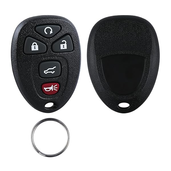 KEYSREMOTE Replacement Keyless Car Remote Control 5 Buttons for GMC Acadia Yukon Chevy Suburban Tahoe Traverse Buick Enclave Cadillac Escalade SRX - View 3 of 7