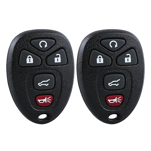 KEYSREMOTE Replacement Keyless Car Remote Control 5 Buttons for GMC Acadia Yukon Chevy Suburban Tahoe Traverse Buick Enclave Cadillac Escalade SRX