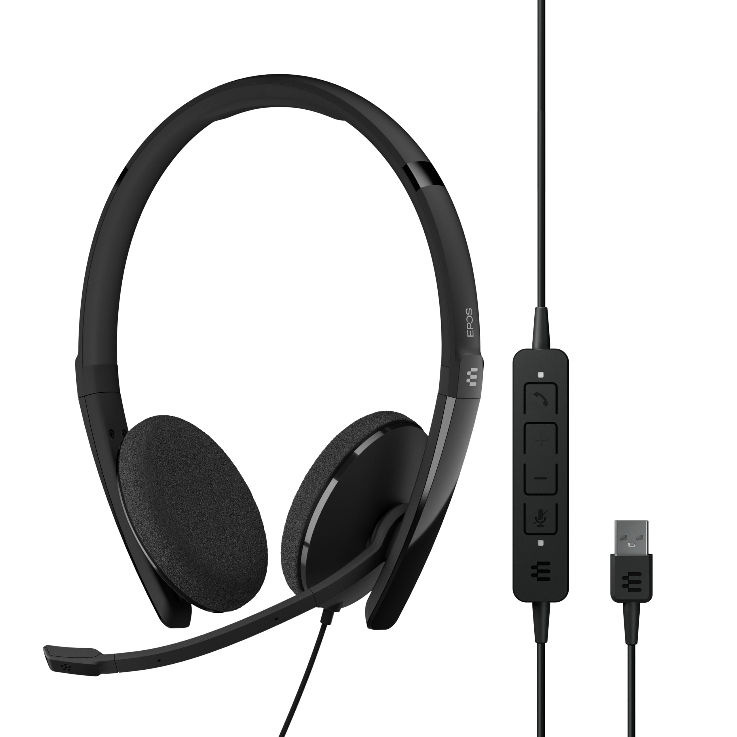 EPOS EPOS Adapt 160 USB II: Wired UC Headset with Superior Stereo Sound & Comfort - Perfect for Calls