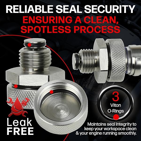 Votex Votex M12 X 1.5MM Stainless Steel Quick Valve Oil Drain Plug Made in USA Part Number SMQDP010 - View 3 of 9