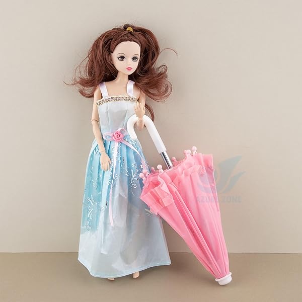 Azure Zone Azure Zone 5 Pack Cute Colorful Mini Umbrellas for Home Table Decoration Photography Props and Outdoor Plants Shade - View 7 of 9