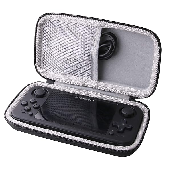 WERJIA WERJIA Hard Carrying Case for RG351M RG351MP RG351P RG350M RG350P Handheld Retro Game Storage Suitcase