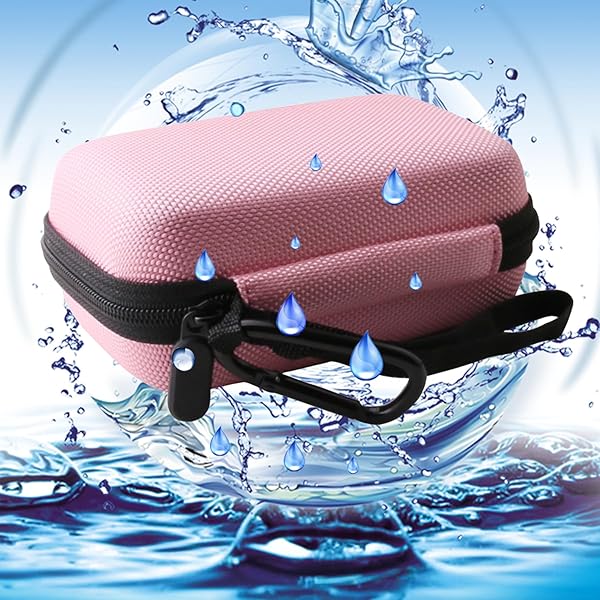 WERJIA WERJIA Pink Hard Carrying Case for Canon PowerShot SX720, SX620, G7X Mark III & II - Durable Storage Solution - View 4 of 9