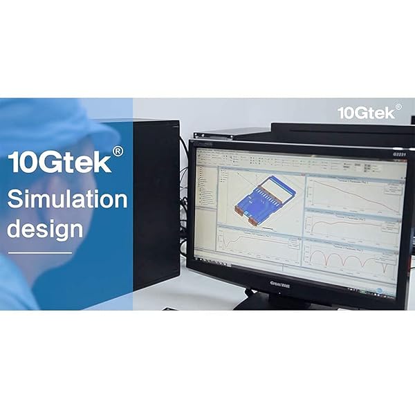 10Gtek White 10G SFP+ DAC Cable Twinax for Ubiquiti UniFi Devices 4 Meter 13.1ft High Speed Connection - View 7 of 8