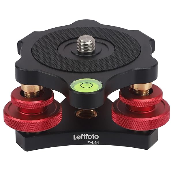 Leftfoto Tripod Leveler Stand with Precision Adjustment for Seestar s50 Panoramic and Video Heads