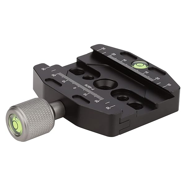 Leftfoto 70mm Quick Release Clamp with Arca Swiss Plate for Tripod Ballhead and Monopod Universal Quick Change Seat - View 8 of 8