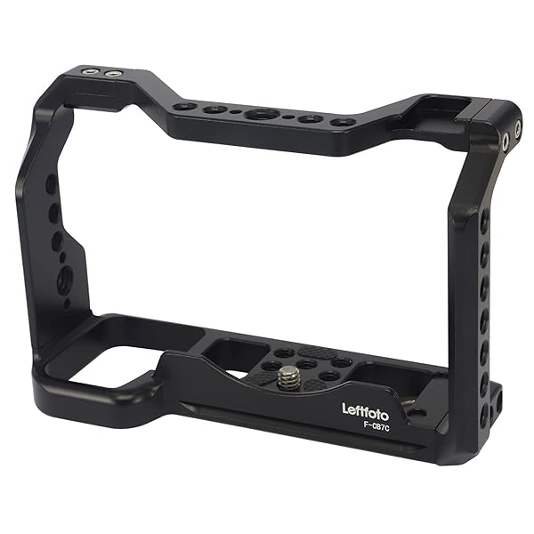Leftfoto Camera Full Cage for Sony Alpha 7C A7C with Extension Mount Microphone Fill Light Bracket and Cold Shoe Wrench Filming Accessories - View 2 of 6