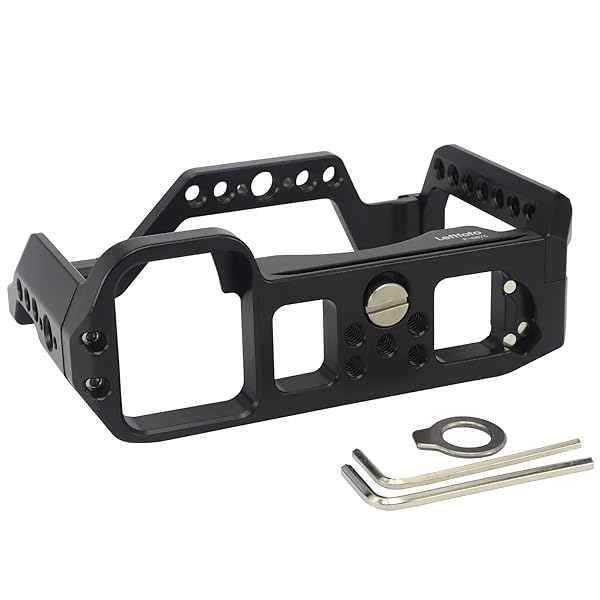 Leftfoto Camera Full Cage for Sony Alpha 7C A7C with Extension Mount Microphone Fill Light Bracket and Cold Shoe Wrench Filming Accessories - View 6 of 6