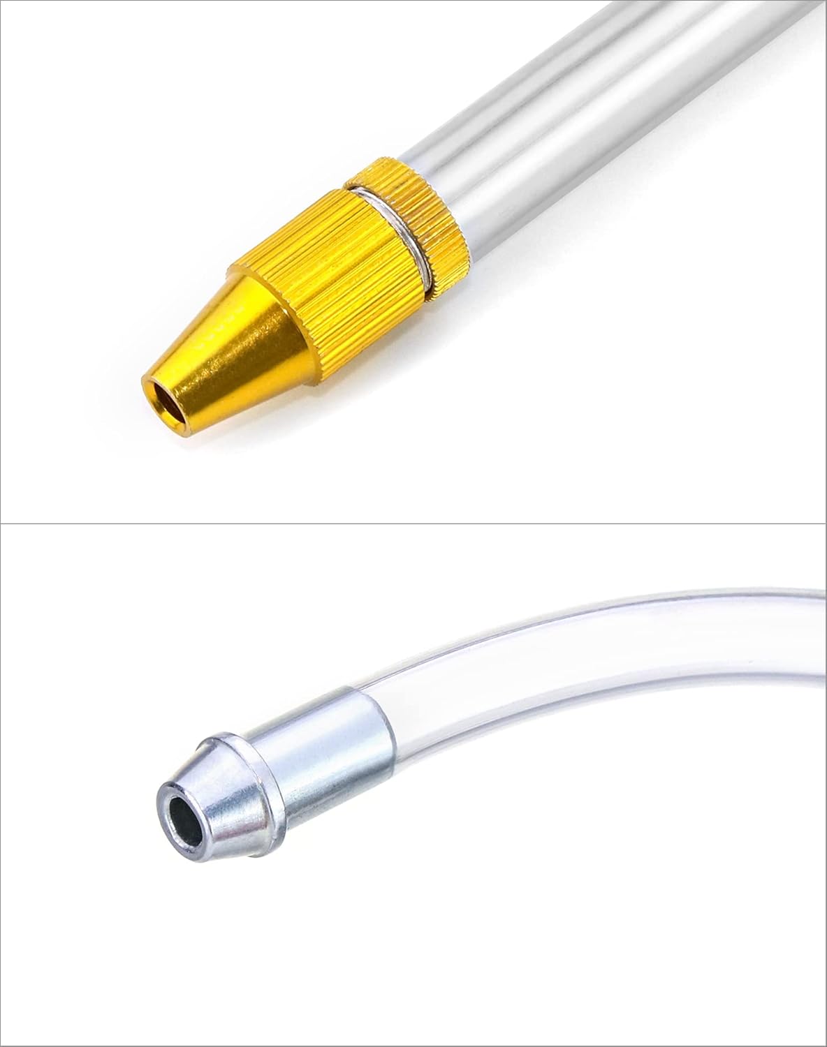 QWORK QWORK Spray Gun, Aluminum Pneumatic Air Engine Cleaning Washer Gun Kit Tool, 1 4" - View 5 of 7