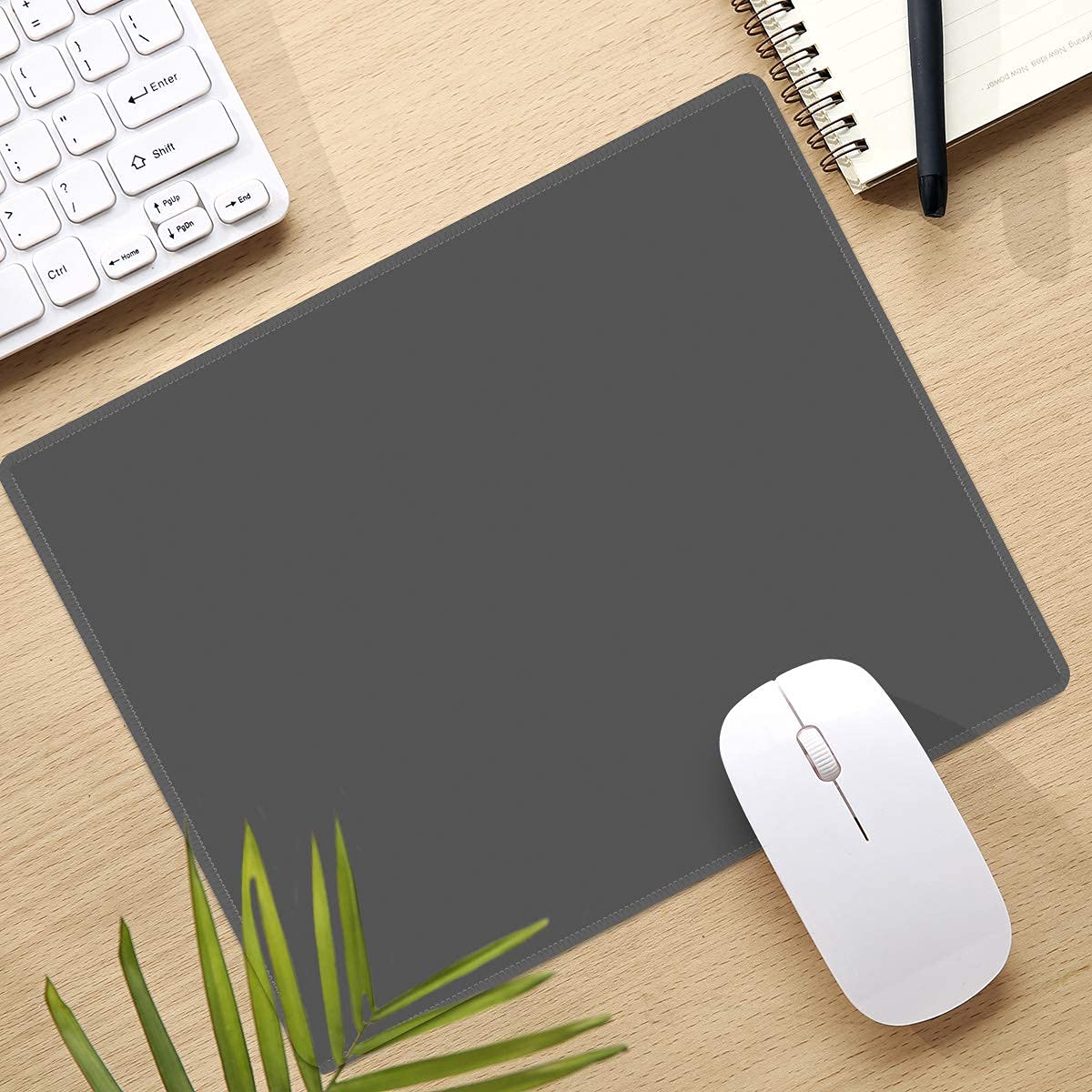 Qisan Qisan Gaming Mouse Pad with Nonslip Rubber Base | Comfy, Foldable Mouse Mat for Desktop, Laptop, Keyboard, Rectangle Mouse Pad Gaming with High - View 6 of 7