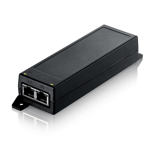 ZYXEL Zyxel 1-2.5G PoE+ Injector | Easy Plug & Play | IEEE 802.3af/at MultiGig Power Injector - View 7 of 10