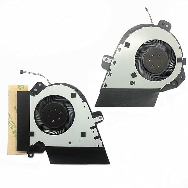 ZHAWULEEFB ZHAWULEEFB Replacement Fan for Asus Rog GA502DU GA502IU GX505 Series Dual Cooling Fan DC 5V DFS5K12304363C DFS5K12115491P - View 2 of 2