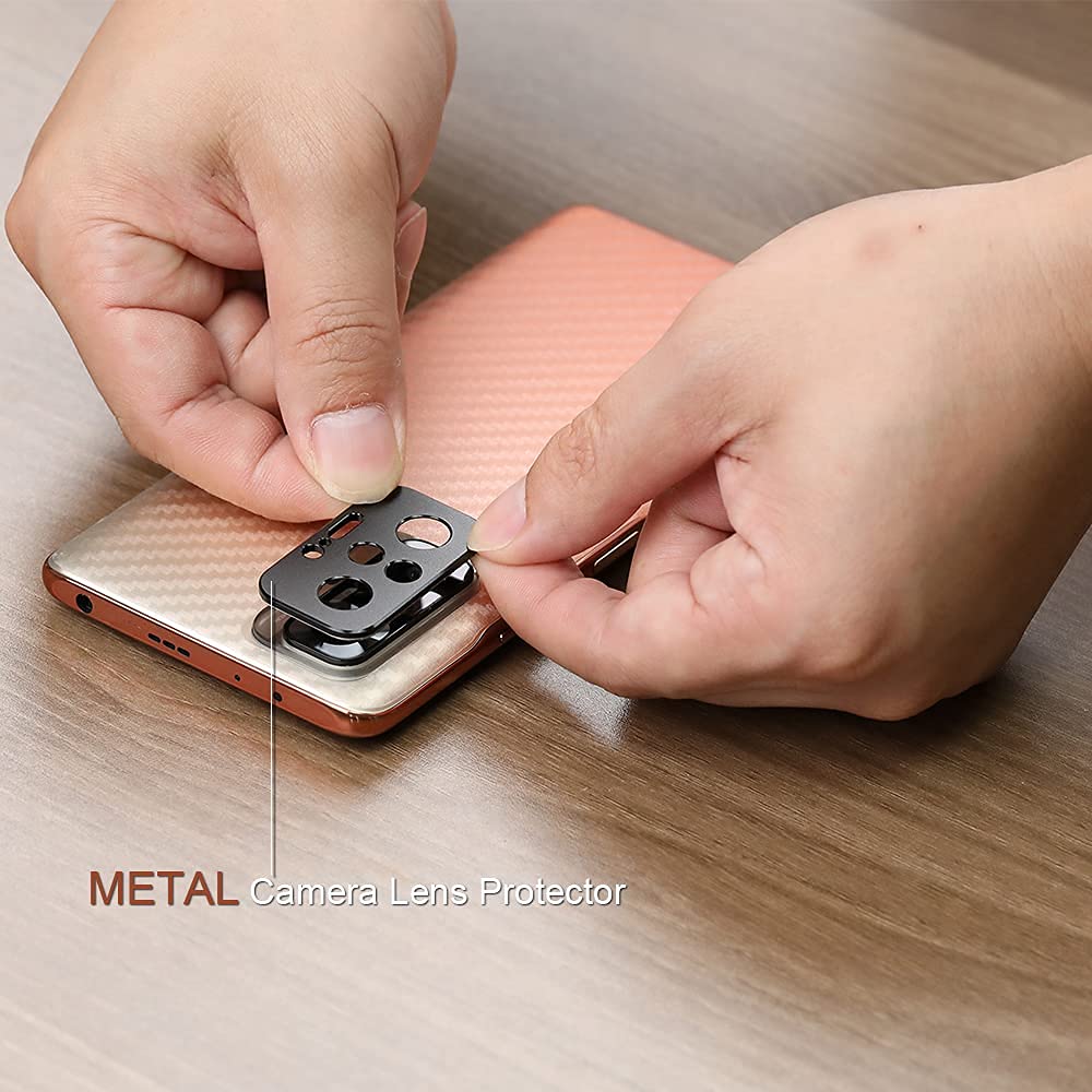 Ibywind Ibywind Screen Protector For Redmi Note 10 Pro 4G (6.67 Inches) with 2Pcs Tempered Glass,1Pc Camera Lens Protector,1Pc Backing Carbon Fiber Film - View 4 of 8