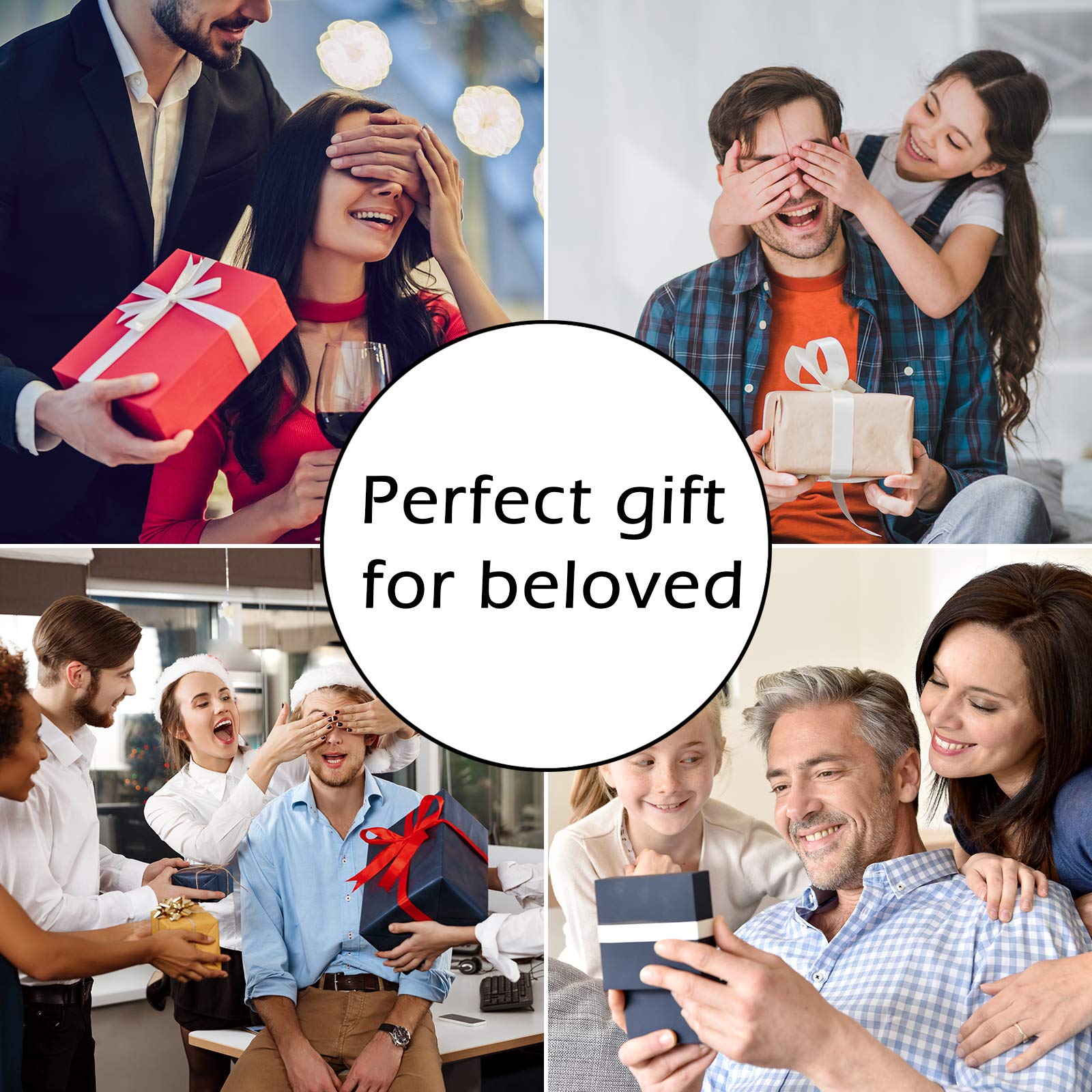 JewelryWe JewelryWe Mens Womens Digital Clip-on Watch Mini Microlight Backpack Buckle Belt fob Watch for Rock Climbing Doctors Nurses Chefs - View 3 of 7