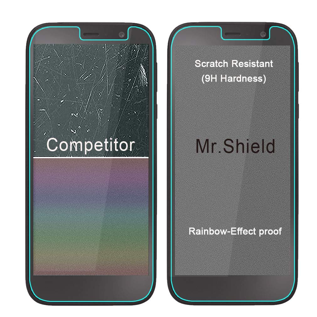 Mr.Shield Mr.Shield [3-Pack] Designed For BLU View 2 (B130DL) [Tempered Glass] [Japan Glass with 9H Hardness] Screen Protector with Lifetime Replacement - View 6 of 6