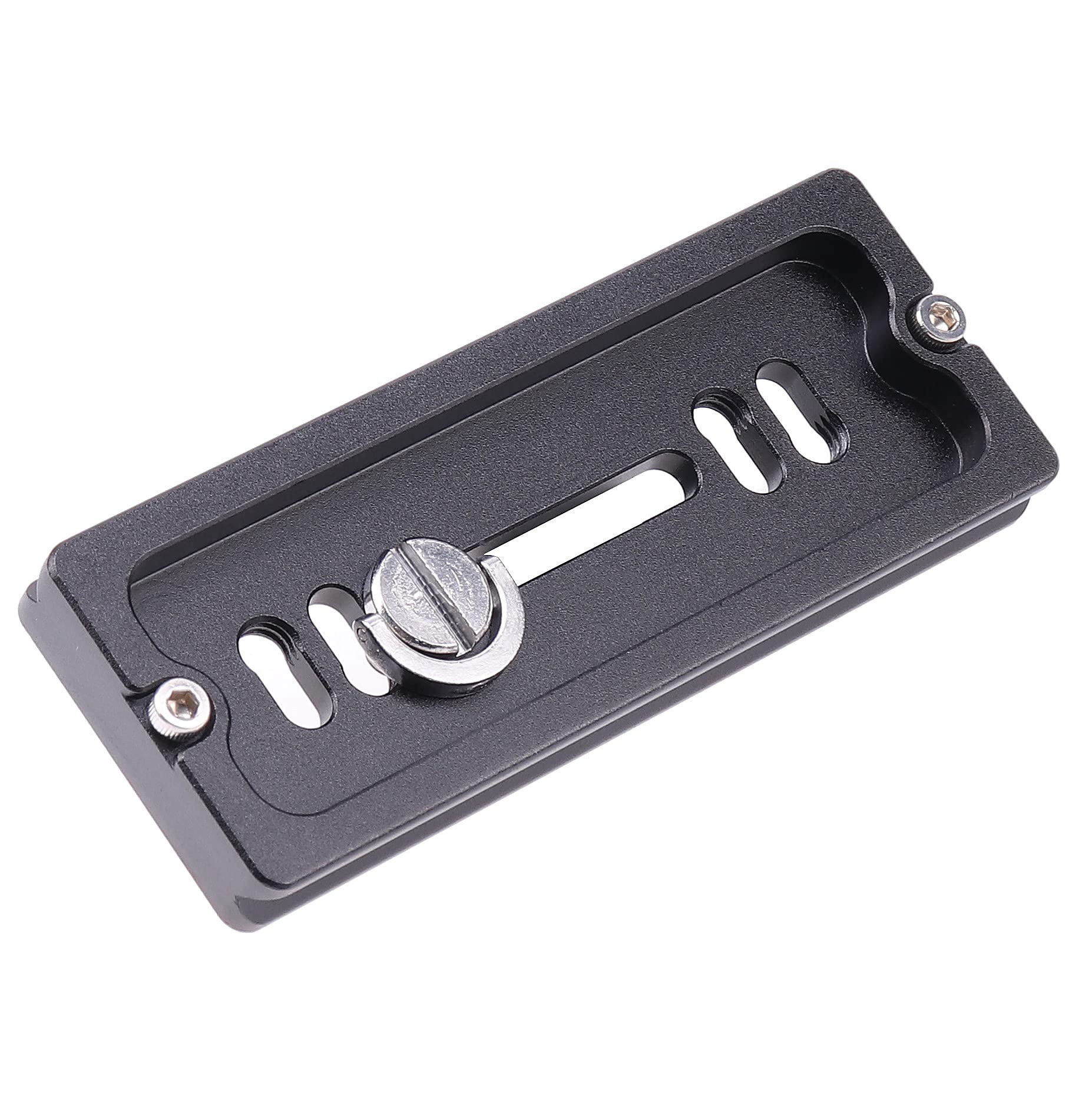 FocusFoto PU100 Quick Release Plate 100mm with 1/4"-20 Screw for Benro B0 B1 B2 J0 J1 N1 Arca Swiss Tripod Ball Head - View 3 of 7