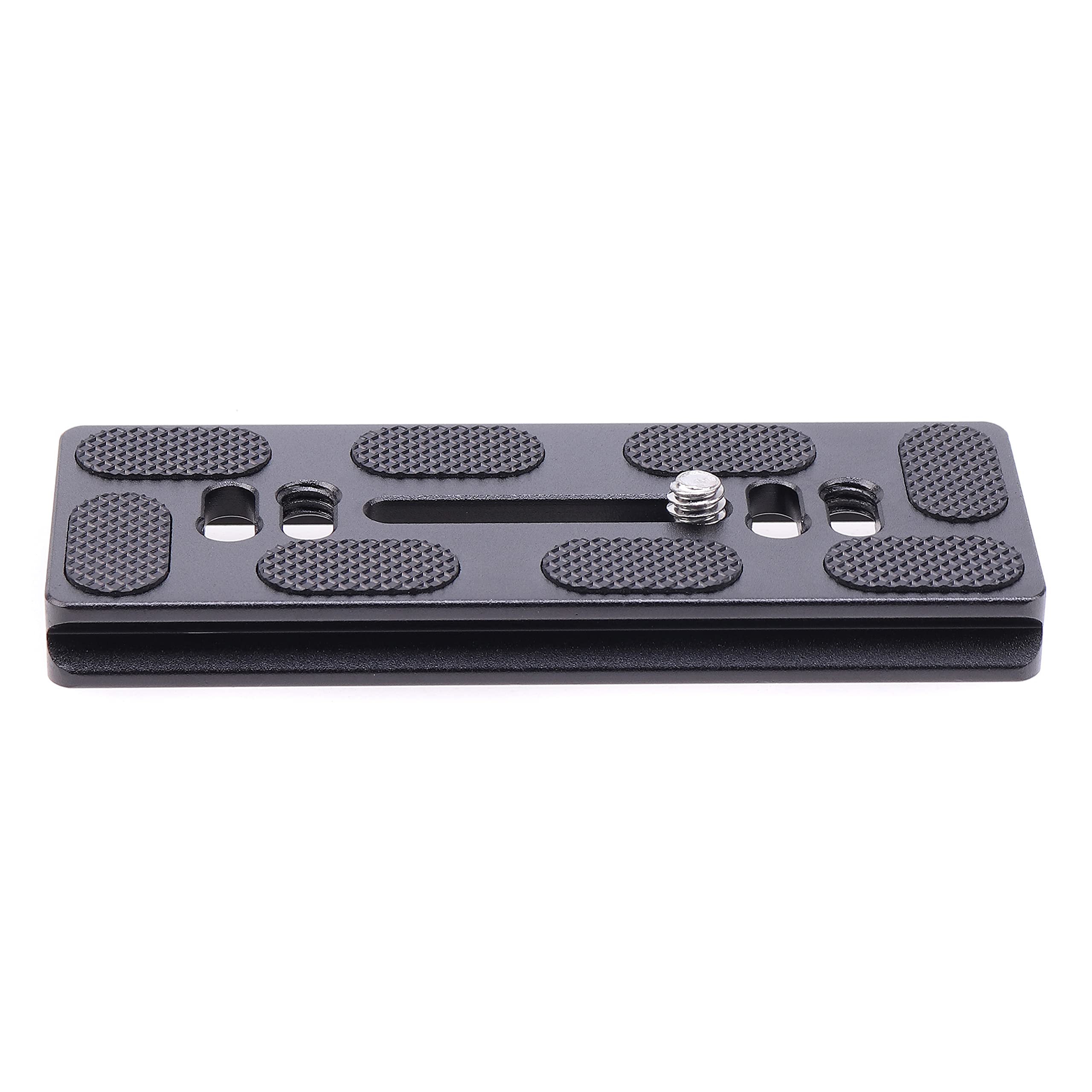FocusFoto PU100 Quick Release Plate 100mm with 1/4"-20 Screw for Benro B0 B1 B2 J0 J1 N1 Arca Swiss Tripod Ball Head