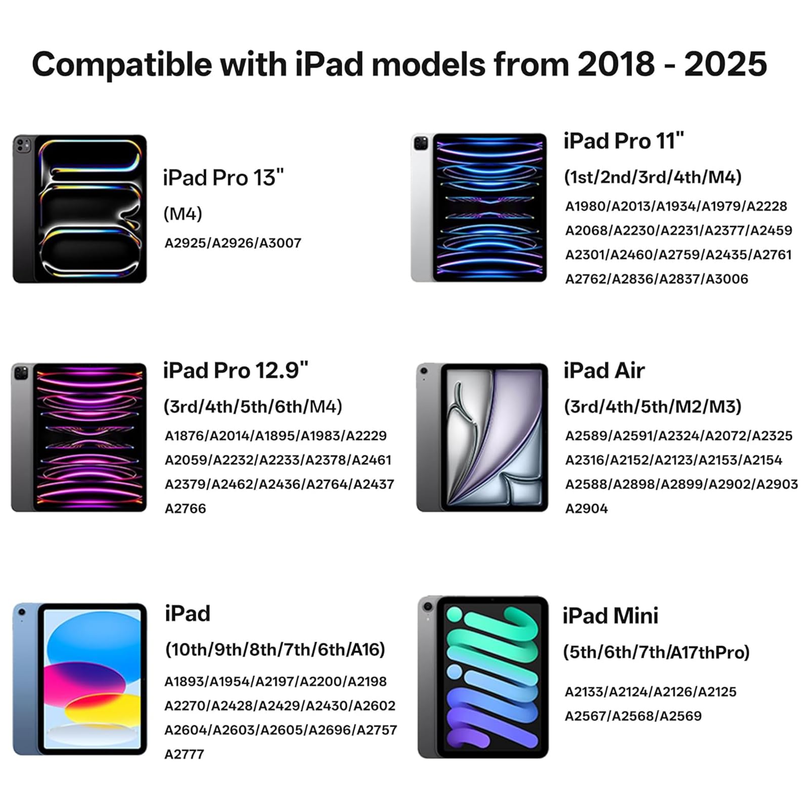 AZX Stylus Pen for Apple iPad Pro 2024 iPad Air M2 Compatible with Fast Charging and Palm Rejection for 13 12.9 11 inch Models - View 2 of 8