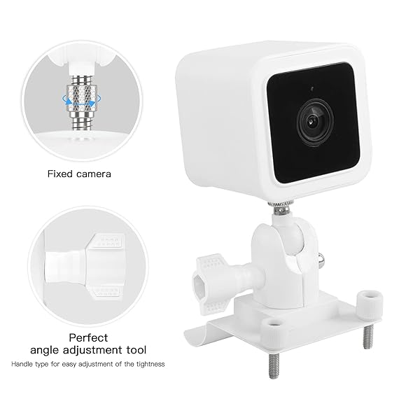 HOLACA HOLACA Vinyl Siding Hooks for Wyze Cam V3 Weatherproof Stainless Steel Mounting Clips 2 Pack - View 2 of 8