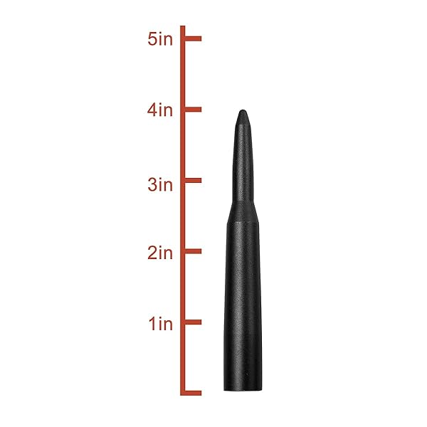 PYGHAP PYGHAP Stylish Short Antenna for Toyota Tundra Tacoma Trucks 4 Inch Aluminum Car Wash Proof Antenna - View 3 of 3