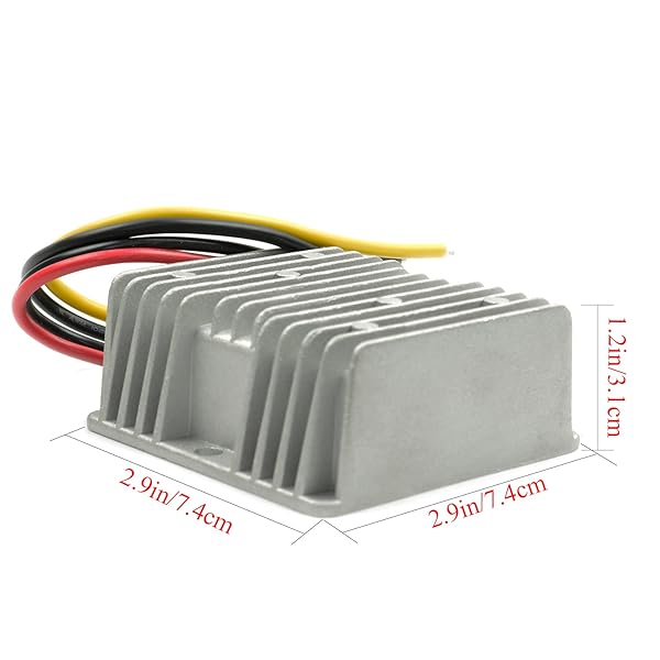 QJFCare QJFCare Golf Cart DC DC Converter Regulator 36V 48V to 12V 20A Power Supply Module Waterproof Voltage Reducer for Golf Carts and Trucks - View 7 of 9