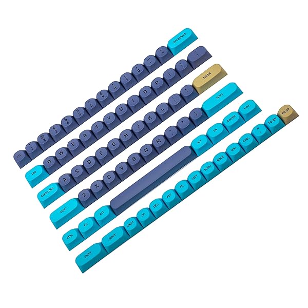 76 MA Dye Sub ANSI PBT Full Keyset for MX Mechanical Keyboards GK64 GK61 Tada68 Poker DZ60 61 64 68 Kit