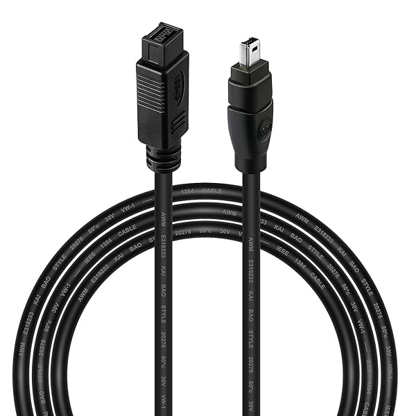Yeworth Yeworth 6FT Firewire High Speed Cable IEEE 1394 800 to 400 for Mac Pro MacBook Pro iMac PC Digital Cameras SLR