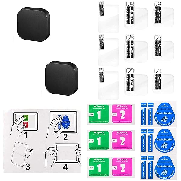 ZLMC 11PCS GoPro Hero 9 Screen Protector Kit with Tempered Glass and Rubber Lens Covers for Ultimate Protection - View 7 of 7