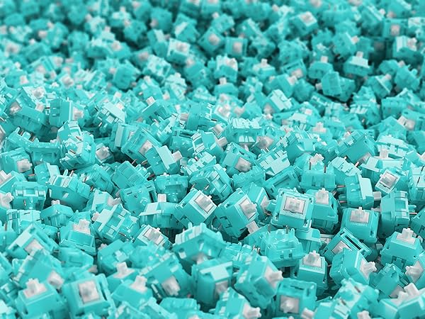 GLORIOUS Glorious Lynx Unlubed 36x Linear Switches - Lightweight RGB Mechanical Keyboard Switches, 5 Pin PCB Mounted - View 8 of 8